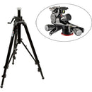 Manfrotto 475B Pro Geared Tripod with Geared Column & XPRO Geared 3-Way Pan/Tilt Head Kit