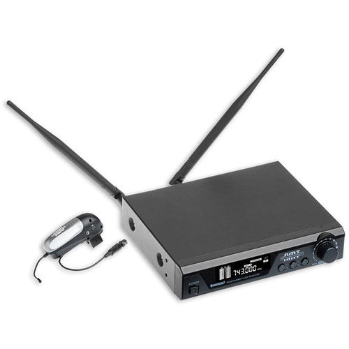 AMT Q7-P800 Complete Off-the-Bell True Diversity Wireless Microphone System for P800 Trumpet Microphone