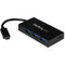 StarTech HB30C3A1CFB 4-Port USB 3.0 Hub (Black)