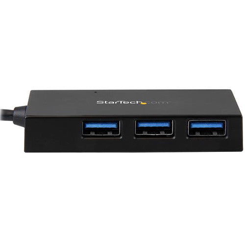 StarTech HB30C3A1CFB 4-Port USB 3.0 Hub (Black)