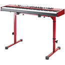 K&M Omega Table-Style Keyboard Stand (Ruby Red)