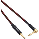 Kopul Premium Instrument Cable 1/4" Male to 1/4" Male with Braided Fabric Jacket (15')