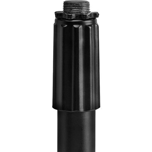 On-Stage DS7200B Round Base Desktop Microphone Stand with Telescoping Shaft - Height: 9 - 13" (Black)