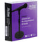 On-Stage DS7200B Round Base Desktop Microphone Stand with Telescoping Shaft - Height: 9 - 13" (Black)