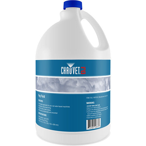 CHAUVET DJ Fog Juice for Water-Based Fog Machines (1 Gallon)