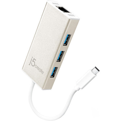 j5create USB 3.0 Type-C to 4-Port Multi-Adapter Hub