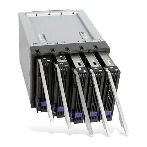 Icy Dock FatCage 5-Bay EZ-Tray Backplane Cage for 3.5" SATA Hard Drives