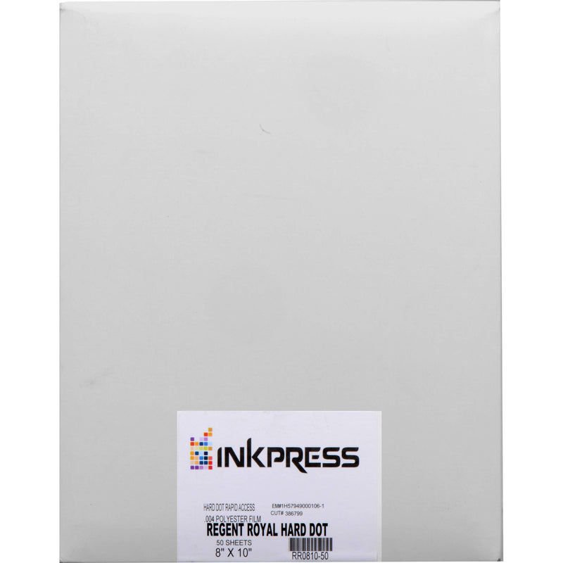 Inkpress Media Regent Royal Hard Dot Camera Film (4 x 5", 50 Sheets)