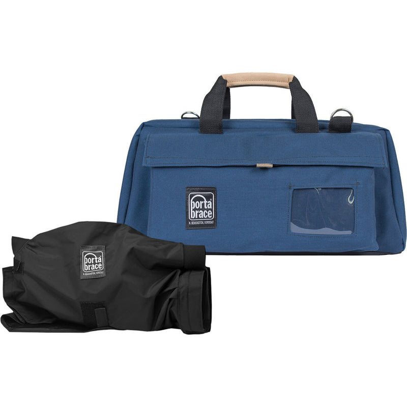 Porta Brace CS-DV3UQS-M3 Mini-DV Camera Case w/ QS-M3 Quick Slick (Signature Blue)