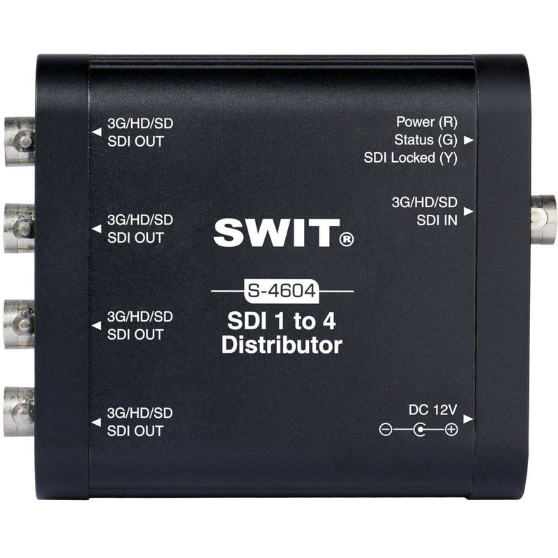 SWIT Portable SDI 1-to-4 Distributor & Amplifier