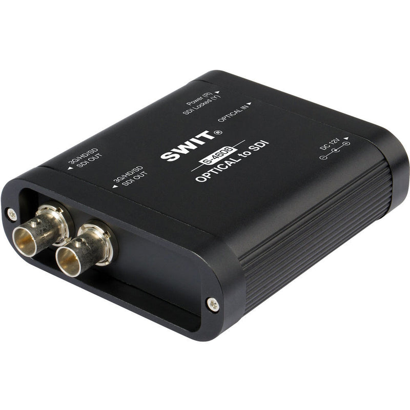 SWIT Portable Optical Fiber to SDI Converter