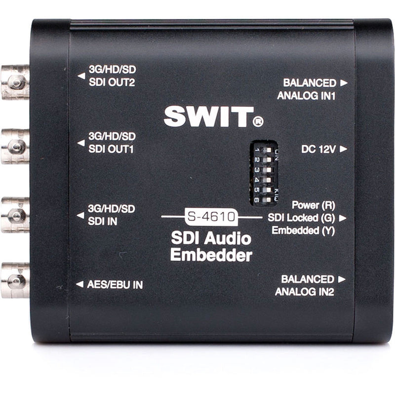 SWIT Portable SDI Audio Embedder