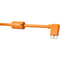 Tether Tools USB 3.0 Type-A Male to Micro-USB Right-Angle Male Cable (15', Orange)