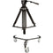 E-Image Two-Stage Aluminum Tripod with GH15 Head & Tripod Dolly Kit (100mm)