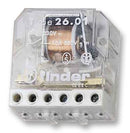 FINDER 26.01.8.230.0000 General Purpose Relay, 26 Series, Power, SPST-NO, 230 VAC, 10 A