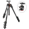 Manfrotto MT190CXPRO4 Carbon Fiber Tripod Kit with MHXPRO-BHQ2 XPRO Ball Head with 200PL Quick Release System