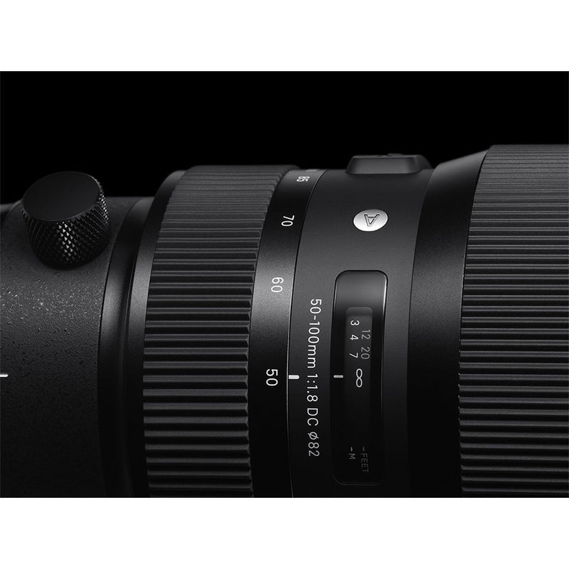 Sigma 50-100mm f/1.8 DC HSM Art Lens for Nikon F