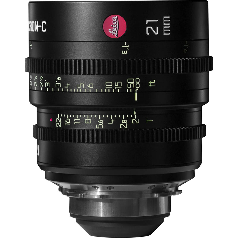 Leica 21mm T2.0 Summicron-C Lens (PL Mount, Marked in Feet)