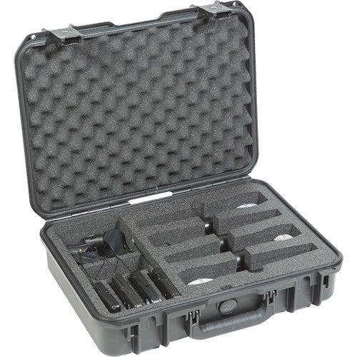 SKB iSeries Waterproof Wireless Four Microphone Case