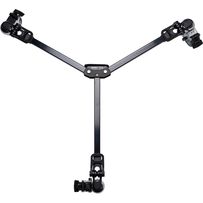 Benro BV4 Pro Dual-Stage Video Tripod Kit with DL-08 Tripod Dolly