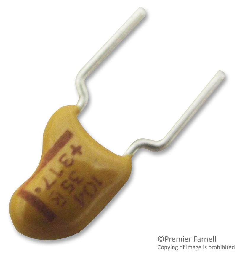 KEMET T356M476K035AT Tantalum Capacitor, Polar, 47 &micro;F, 35 V, T356 Series, &plusmn; 10%, Radial Leaded