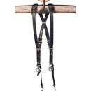 HoldFast Gear Money Maker Water Buffalo Skinny 2 Camera Harness (Black, Small)