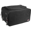 Gator Cases 4U Lightweight Rolling Rack Bag (Black)