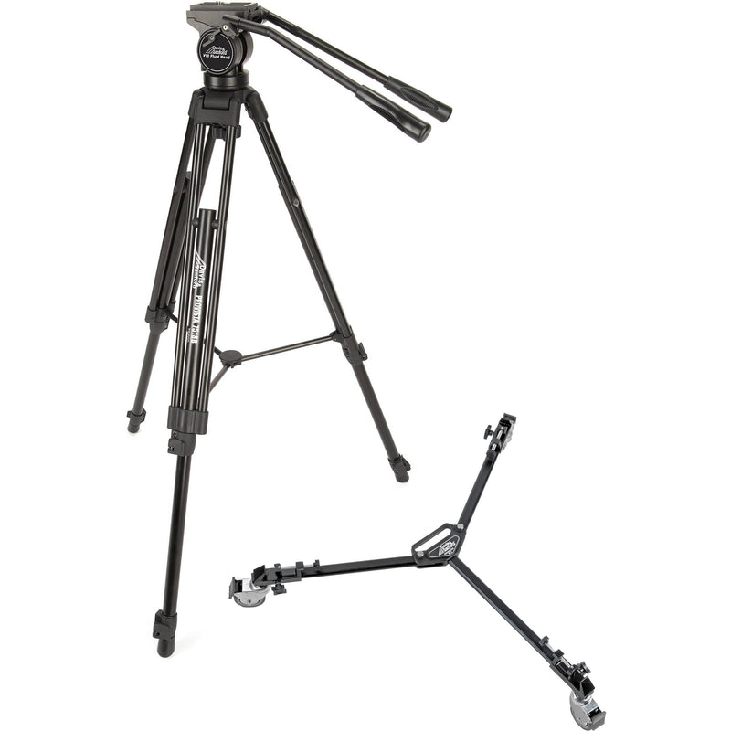 Davis & Sanford Provista 7518B Tripod Kit with V18 Fluid Head and Universal Dolly