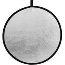 Rogue Photographic Design Collapsible 2-in-1 Reflector (32", Silver/White)