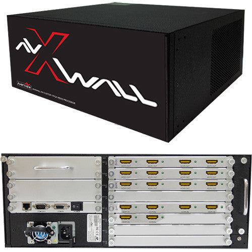 Avenview AVXWALL Modular 4K Video Wall Controller Chassis with 6 x 12 1080p HDMI I/O Cards