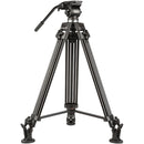 E-Image EG01A2 Two-Stage Aluminum Tripod System with GH01 Pan/Tilt Fluid Head