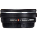 Olympus M.Zuiko Digital ED 14-42mm f/3.5-5.6 EZ Lens (Black)