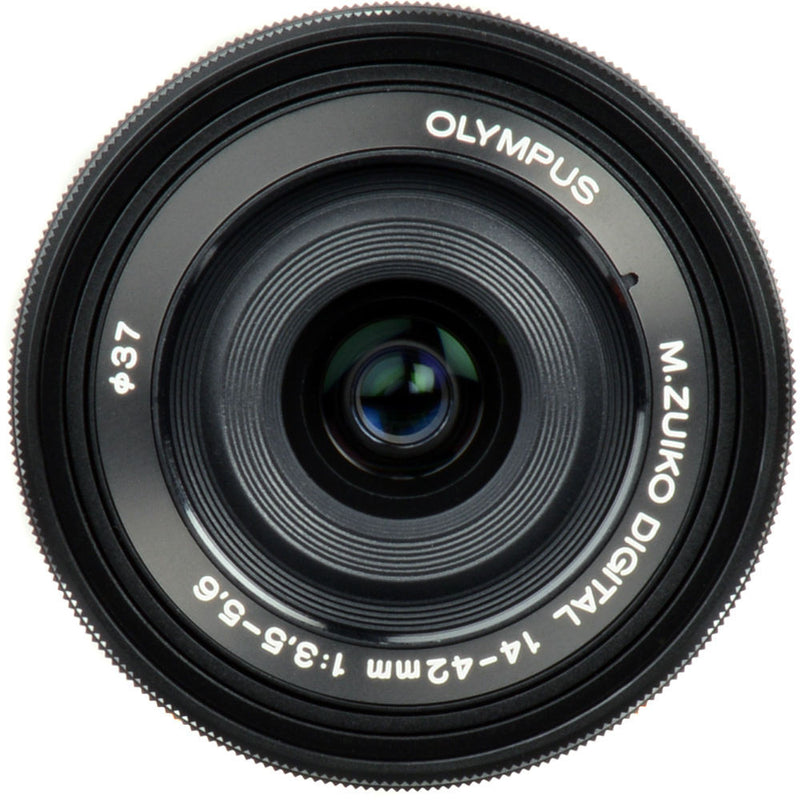 Olympus M.Zuiko Digital ED 14-42mm f/3.5-5.6 EZ Lens (Black)