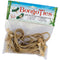 BongoTies Bamboo 5" Elastic Cable Ties (10 Pack) - Natural