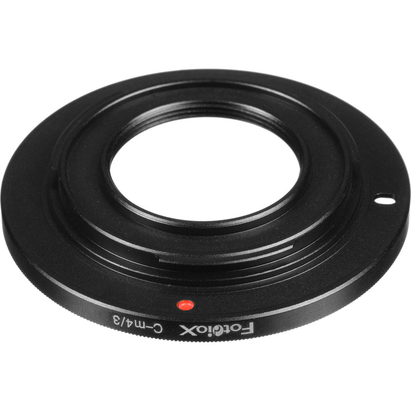 FotodioX Lens Mount Adapter for C-Mount Lens to Micro Four Thirds Camera