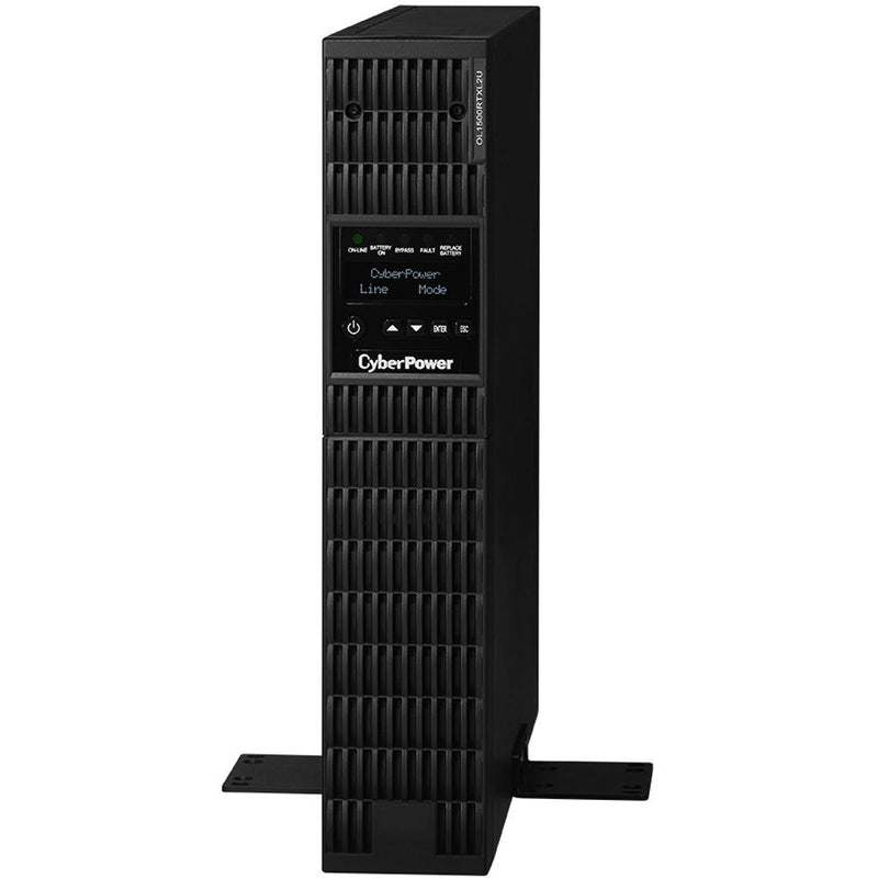 CyberPower Smart App Online Series 2U Rack/Tower Simulated Sine Wave Double-Conversion UPS (1,500VA / 1,350W)