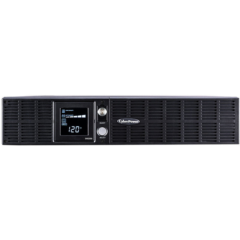 CyberPower 8-Outputs NEMA 5-20R Smart App LCD UPS with USB, Serial and SNMP (2000 VA, 412min Runtime)