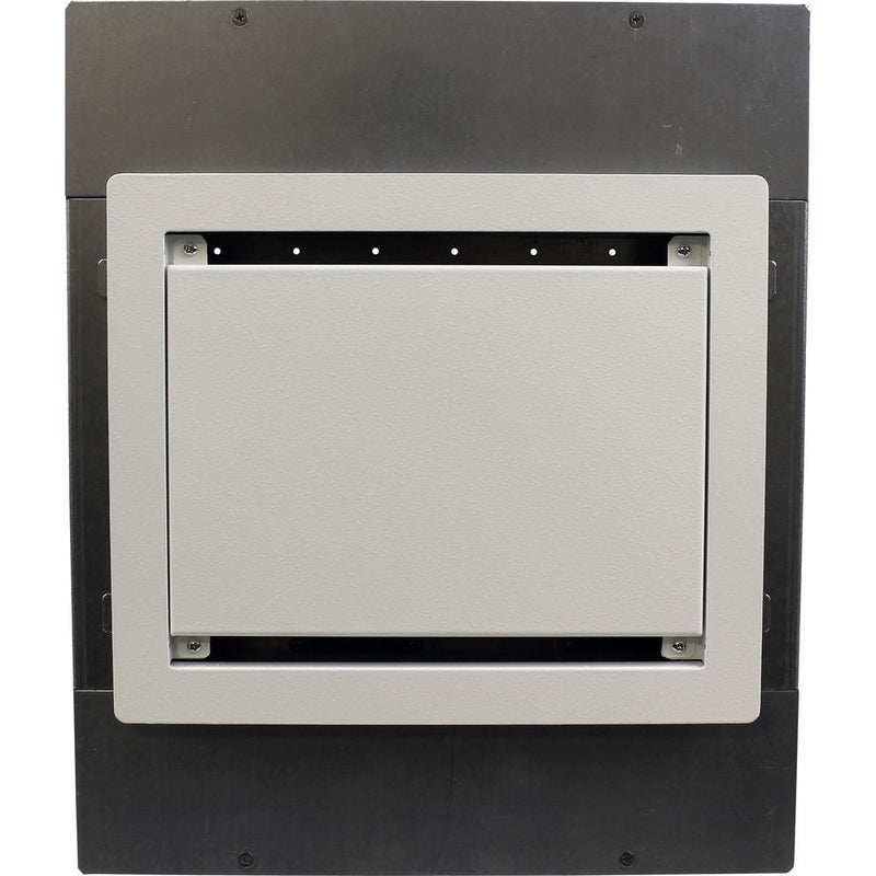 FSR Large-Format Wall Box with 4 Pre-Wired AC Outlets (White Cover)