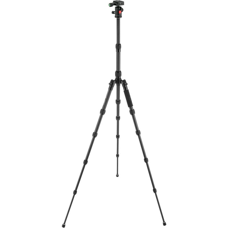 Oben CT-3535 Folding Carbon Fiber Travel Tripod with BE-208T Ball Head