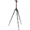 Oben CT-3535 Folding Carbon Fiber Travel Tripod with BE-208T Ball Head