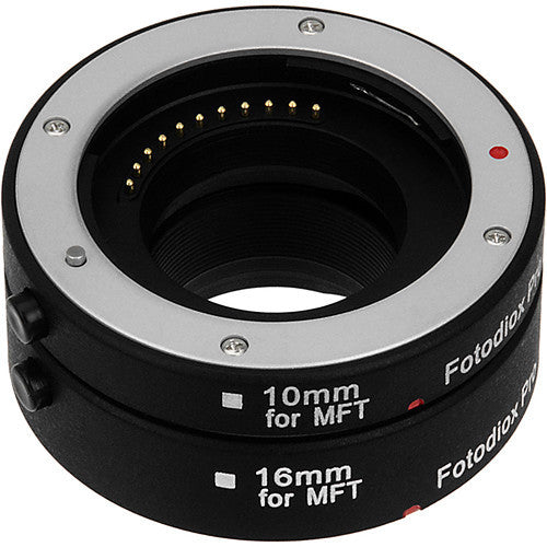 FotodioX Pro Automatic Macro Extension Tube Kit for Micro Four Thirds