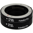 FotodioX Pro Automatic Macro Extension Tube Kit for Sony E