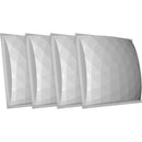 Auralex GeoFusor 22 Class-A Fire-Rated Sound-Diffusion Panel (23.8 x 23.8 x 4.5", 4-Pack)