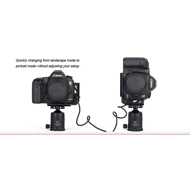 Sunwayfoto PCL-5DIIIR L Bracket for Canon 5D Mark III DSLR