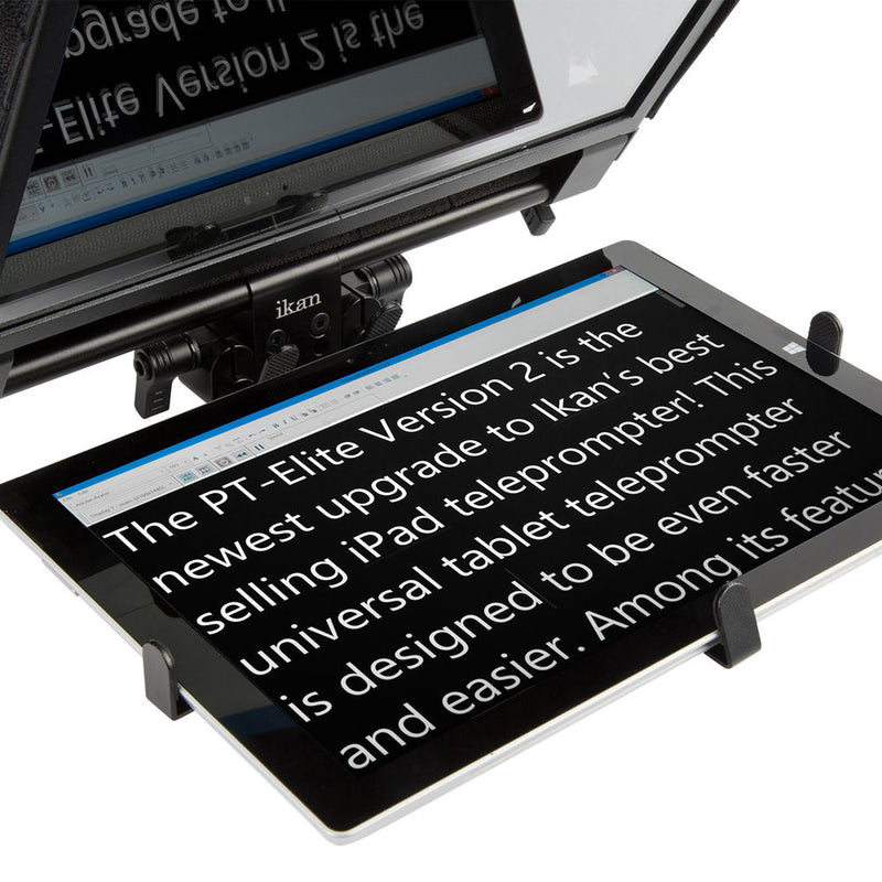ikan Elite Pro Universal Large Tablet Teleprompter with Remote