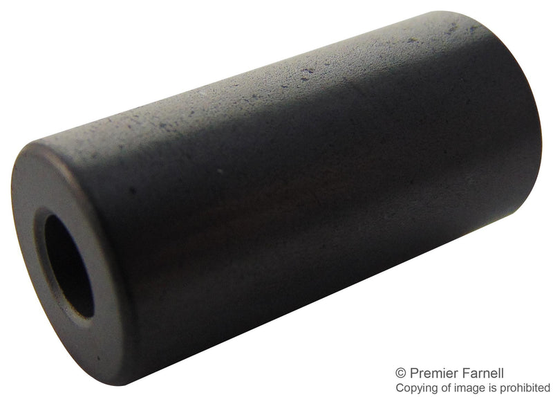 FAIR-RITE 2631480002 Ferrite Core, Cylindrical, 295 ohm, 25.4 mm Length, 1 MHz to 300 MHz, 4.95 mm ID, 12.3 mm OD