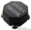 EATON COILTRONICS CTX10-4-R Inductor, 9.6 &iuml;&iquest;&frac12;H, 20%, 0.019 ohm, 3.4 A, 11.43mm x 11.43mm x 6.35mm