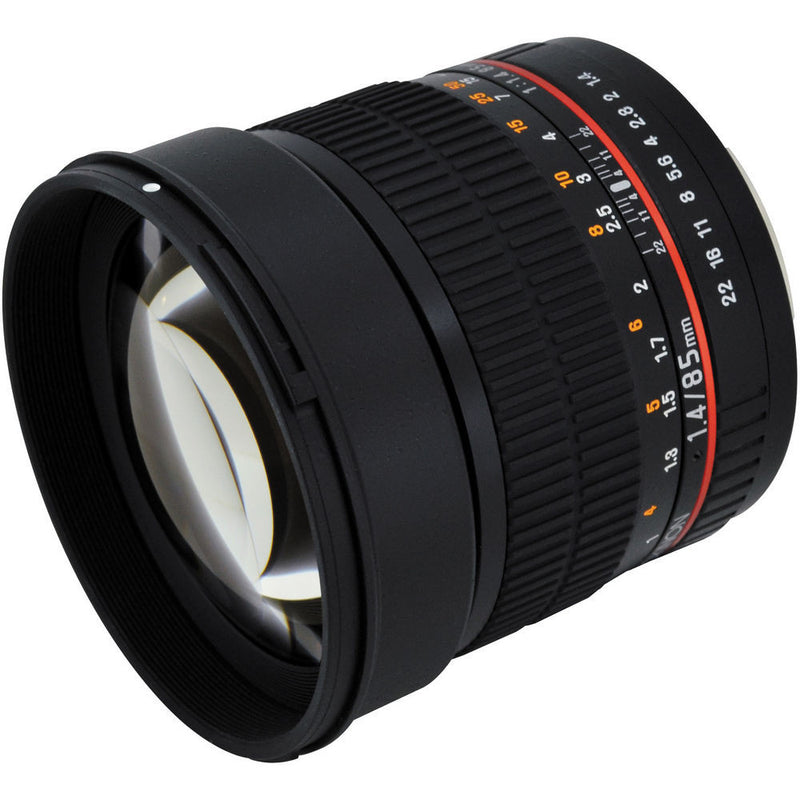 Rokinon 85mm f/1.4 AS IF UMC Lens for Fujifilm X Mount