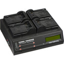 Dolgin Engineering TC400 Four-Position Simultaneous Battery Charger for Canon BP-900 Series