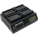 Dolgin Engineering TC400-TDM Four-Position Simultaneous Battery Charger for Sony L-Series